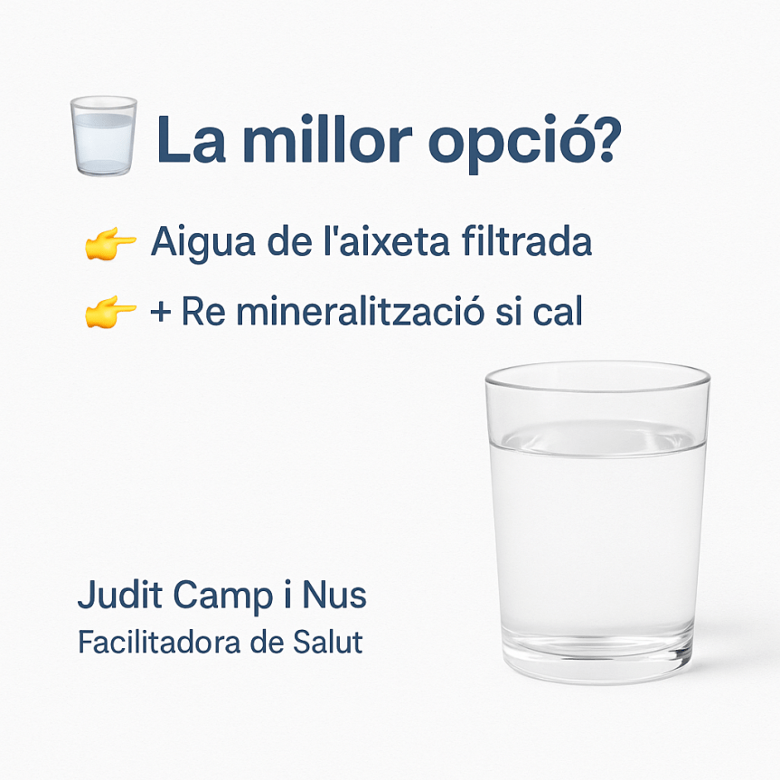La Importància de Beure aigua Filtrada i&nbsp;Remineralitzada