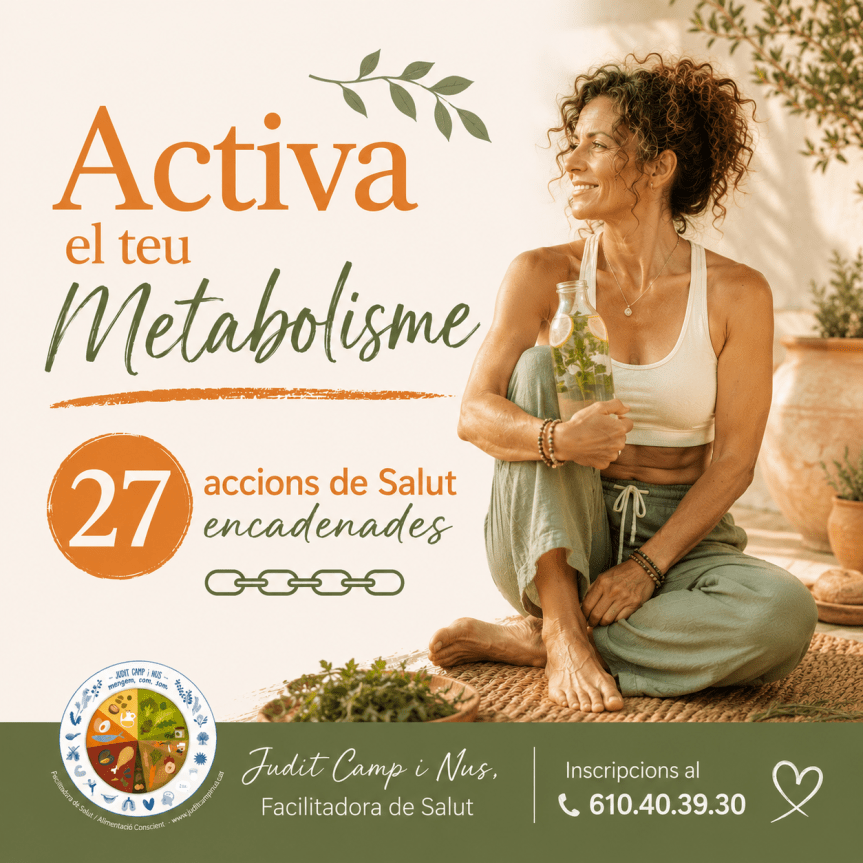 Inicia el 12è Repte de Salut: Activa el teu&nbsp;Metabolisme